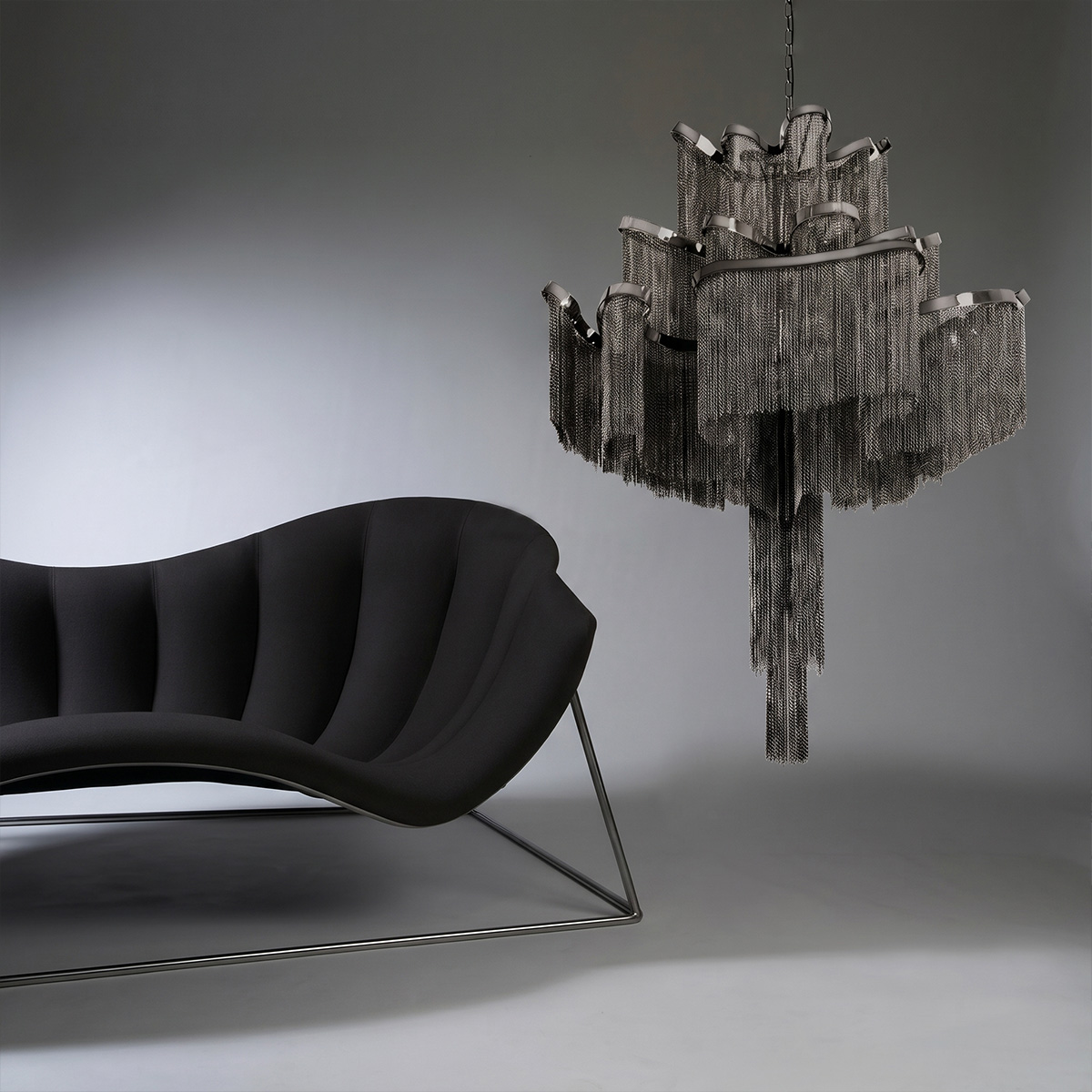 10208/1000 Gunmetal Подвесной светильник LOFT IT Stream