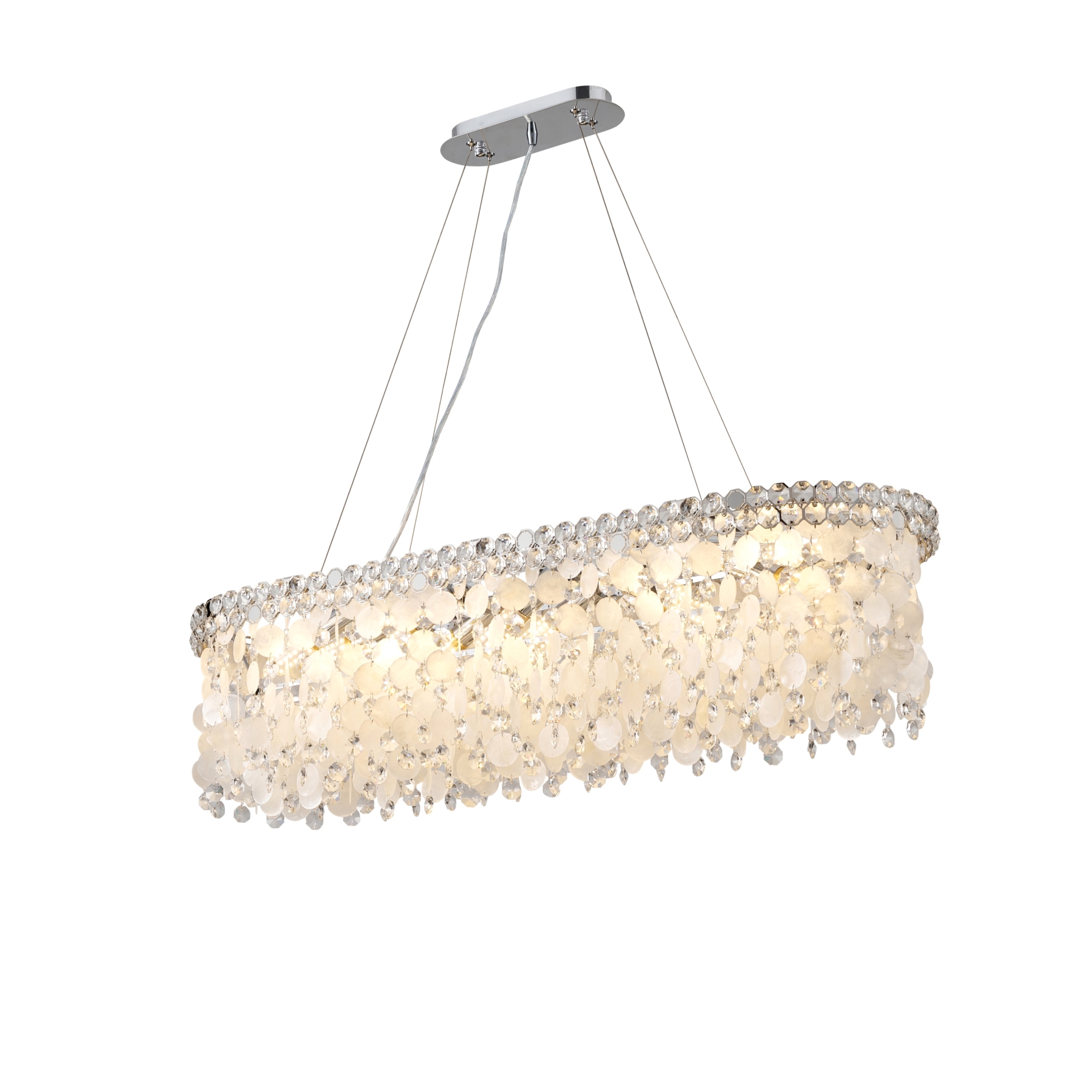 Люстра подвесная NW095-L1000*W300*H260(1200) CHROME