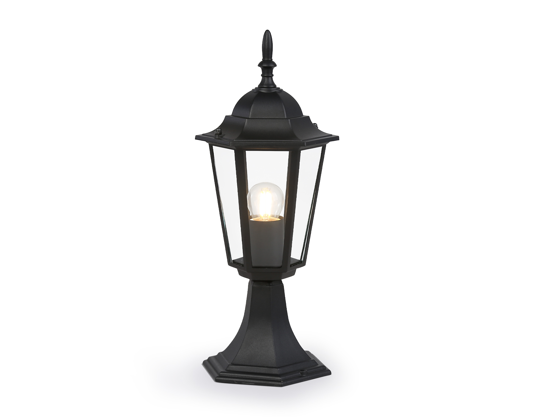 ST2023 BK/CL черный/прозрачный IP54 E27 max 40W D150*400