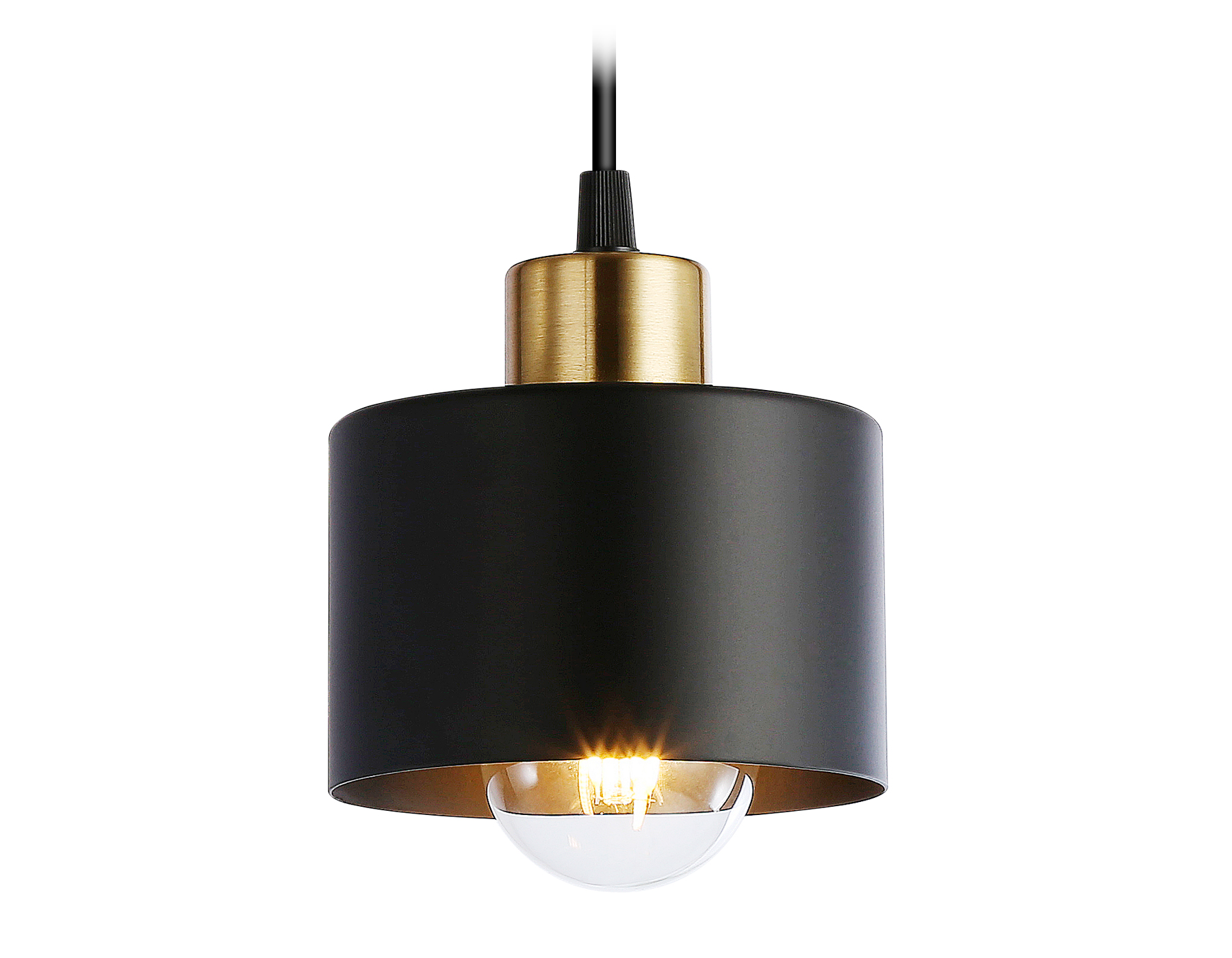 TR8113 BK/BS черный/латунь E27 max 40W D120*940