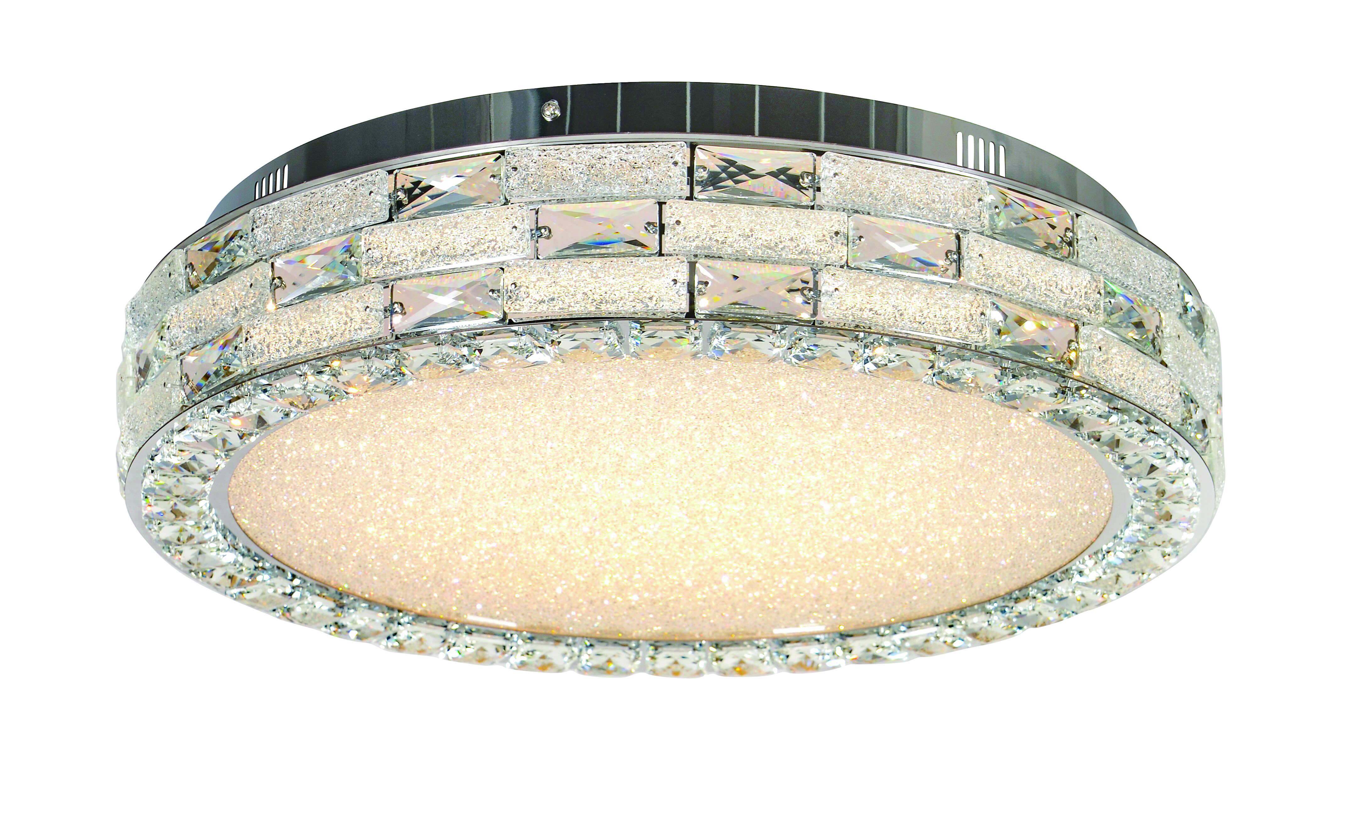 Потолочная люстра 6065R/108W CHROME+CLEAR
