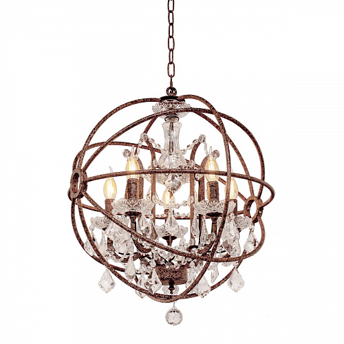 LOFT1897/6 Подвесная люстра LOFT IT Foucaults orb crystal, шт