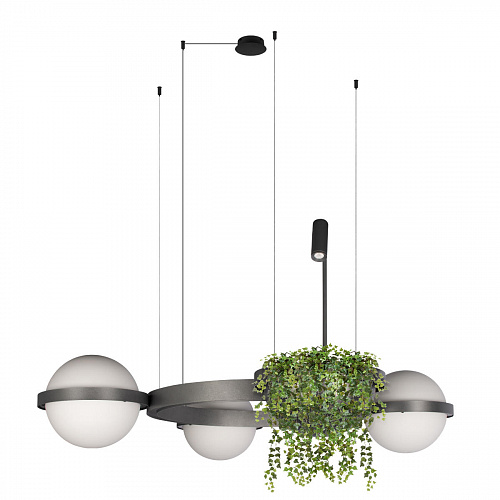 10121/3 Dark grey Подвесной светильник LOFT IT Jardin, шт