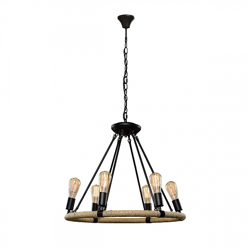 LOFT1861/6 Подвесная люстра LOFT IT Rope filament, шт